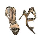 Manolo Blahnik  Leopard Print High Heel Sandal Photo 0