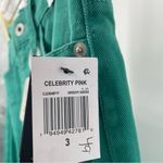 Celebrity Pink  Hi Rise Slim Straight Colors in Groovy Green Size 3 NWT Photo 3