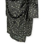 ALC Frank A.L.C. | NWT | Size 12 | Jane Metallic Flecked Burnout Texture Velvet Mini Dress Photo 6