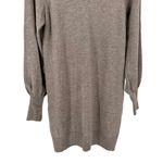 Joie  Catriona Turtleneck Dress Tan Long Sleeves Wool Cashmere Blend size Small Photo 5
