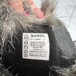 Sorel Womens Size 6.5 Tofino II Waterproof Faux Fur Trim Boots Black Stone NWT Photo 7