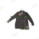 Peruvian Connection  Cotton Long Sleeves Tunic Button Shirt Size XL Brown Shell Photo 6