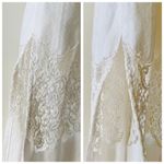 ASTR The Label Cotton & Bohemian Tassel Tie Lace Maxi Dress, Off-White sz. XS Photo 7