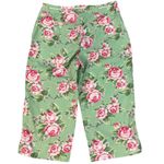 Ralph Lauren Vintage 90s Cottage Countryside Floral Garden Ankle Pants Size 8 P Photo 8