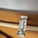 Free People  Top Bit of Lace Layering Autumn Pearl Burnt Orange Boho Peasant M Photo 3