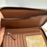 Michael Kors Brown Signature Jet Set Wallet Photo 9