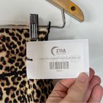 Zyia  Active Leopard Brilliant Mesh Bra & Leopard Brilliant Double Scrunch Shorts Photo 13