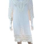 Paradise USA Crochet Swimsuit Cover Up Dress White Size undefined Photo 8