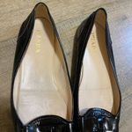 Prada Authentic  bow toe patent leather loafers black Photo 2