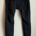 Lululemon  Black Mesh Side Stripe Legging Photo 0