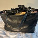Coach Black Leather Handbag Photo 1