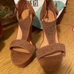 Forever 21 🤪🤪🤪BOGOHO 🤪🤪🤪 Embellished Platform Heels Photo 1