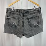 Wild Fable 18 Highest Rise Cutoff Shorts Distressed Acid Wash 80's Button Fly Photo 1