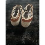 blowfish  Malibu Womens Ankle Boots Size 8 Beige Ruched Canvas Zip Bootie Photo 2