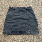 Free People medium wash blue denim Modern Femme mini skirt size 8 Photo 1