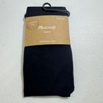 Madewell  Control Top Tights True Black Medium Large Made in Italy OLDSTOCK Photo 1