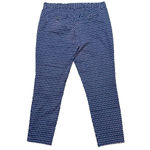 Gap Khakis by  Slim City Blue Pink Pattern Print Cropped Pants Size 8 R Photo 1