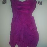 Bebe  M Dragon Purple Bodycon Dress Photo 1