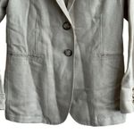 Peruvian Connection  Belda Blazer Jacket Lyocell Linen Cream Classic Western 2 Photo 6