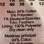 Karen Millen Boucle Feather Hem Pencil Dress Womens 8 Orange Glam Party Feminine Photo 12