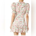 Bec & Bridge  Le Follies Dress Floral Puff Sleeve Mini Camellia USA10/UK 14 1701 Photo 1