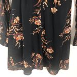 Equipment  Long Sleeve V-Neck Floral Faux Wrap Dress Size XS Photo 11