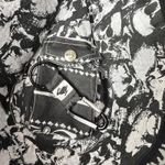 Peter Grimm Women Cowboy Hat Black Leopard Crosses Rhinestones Embellished Photo 7