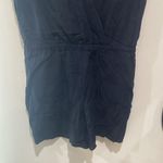 Loft navy blue romper Photo 1