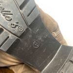 Breckelle's Faux Suede Leather Zip Closure Block Heeled Boots Size Brown 8M Photo 10