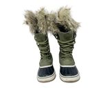 Sorel  Joan of Arctic Winter Boots Grey Faux Fur Waterproof Snow Boots Size 7 Photo 1