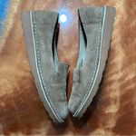 L.L.Bean Stonington Nubuck Leather Slip On Comfort Shoes size 8.5 Tan brown Photo 7