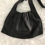 Behno New York Ana Mini‎ Convertible Pebble Leather Black Handbag Photo 1