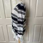 Loft  striped sweater with tassels Photo 1