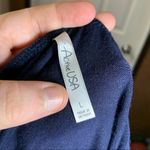 Active USA  Navy Blue Strapless Stretch Jumpsuit size L Photo 1