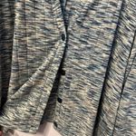 Lane Bryant  Plus Size 26 Aqua Spacedye Button-Front Cardigan Sweater Photo 2