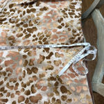 Women's Oddy Leopard Print Short Sleeve Tee One Size Brown Beige Photo 6