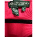 Lauren Jeans Co Ralph Lauren Vintage Ribbed Tank Top Hot Pink Size small Photo 2