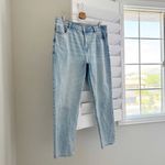 American Eagle  AE Mom Jeans in Light Wash Size 16 Photo 6