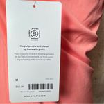 Athleta  Pink Fitted Athletic Sporty Workout Tank Top Sz M NWT Photo 5