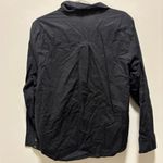 Universal Standard  Black Button Down Shirt Size S (14-16) Photo 1