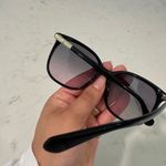 Kate Spade Black and Gold Wayfarer Sunglasses Photo 3