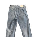 EXPRESS Light Wash Distressed Straight Ankle Jeans Size 8 Photo 1