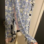 Free People π Oversize Button Up Shirt in Mixed Print Pattern Photo 5