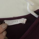 Lush Clothing LUSH Women's Top Blouse Size Small Purple Bell Sleeves Crinkle Fabric Boho Chic Photo 2