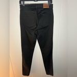 Madewell  10” high rise skinny black jeans size 28 tall Photo 3