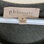 Philosophy  Asymmetrical Tank Tunic‎ Top with Peplum Hem Size Medium (D13) NWOT Photo 2