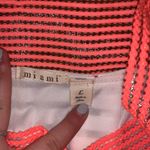 Miami Vibrant Coral and Cream A-Line Skirt Photo 2