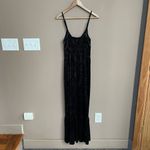 Romeo + Juliet Couture NWT Velvet Maxi Dress in Black Size Medium Photo 4