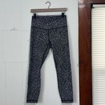Lululemon Wunder Under Leggings in Daisy Dust Print 7/8 Length Size 8 Photo 2