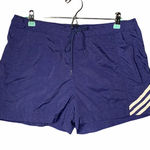 Adidas  Three Striped Navy Blue Shorts‎ Size Large Photo 0